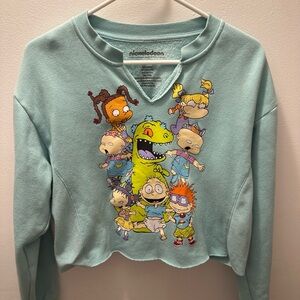 Nickelodeon Light Blue Sweatshirt